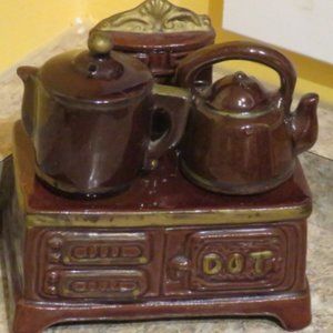 ARTMARK Ceramic Vintage Old Oven Salt & Pepper (K195)